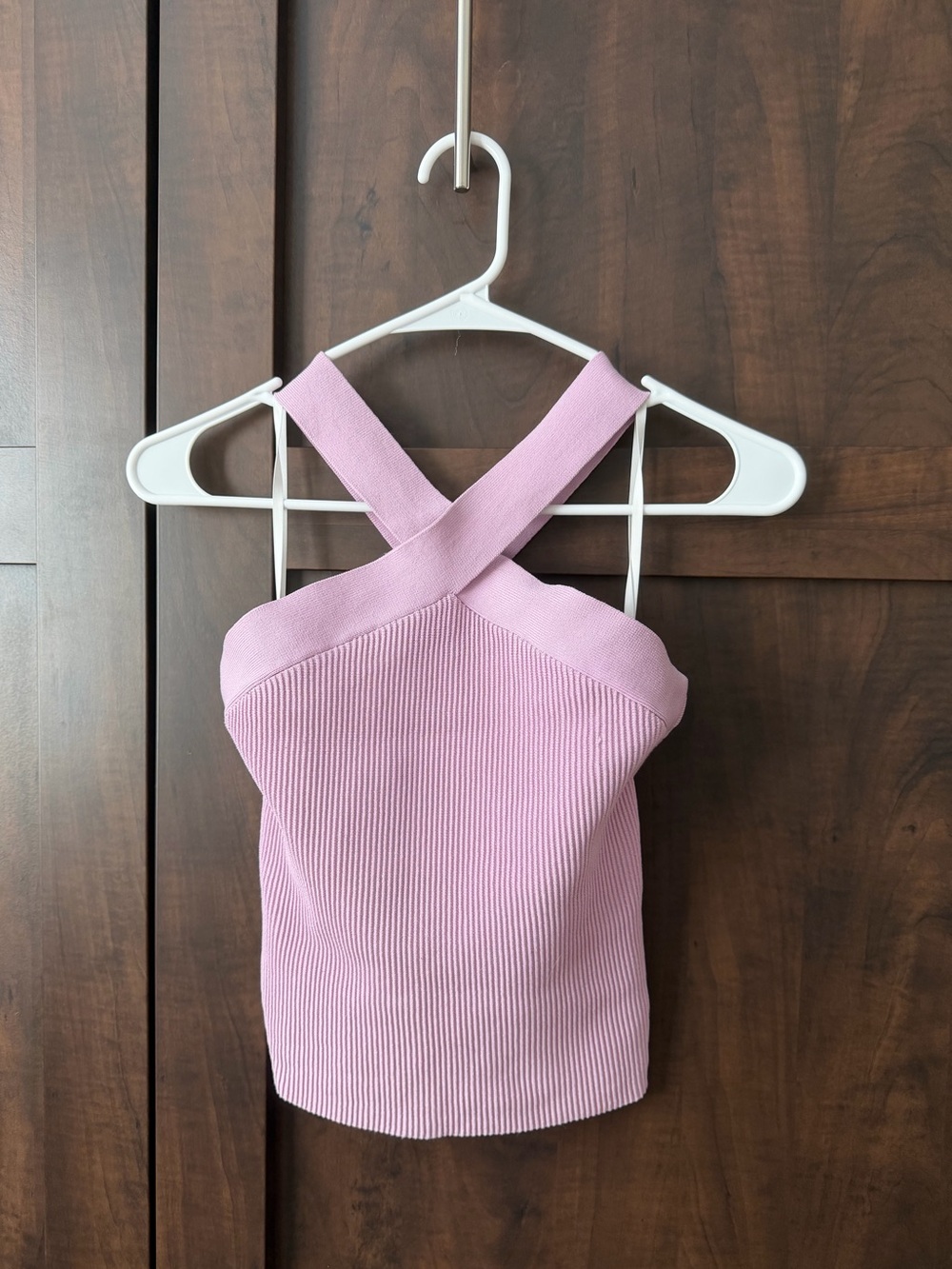 Aritzia Ribbed Cross-Back Camisole